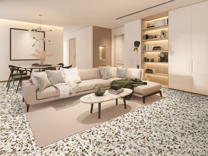 Terrazo grano medio: elegancia y durabilidad para tu interior ...